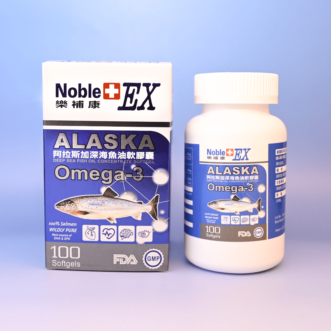 美國樂補康阿拉斯加深海魚油軟膠囊 100粒