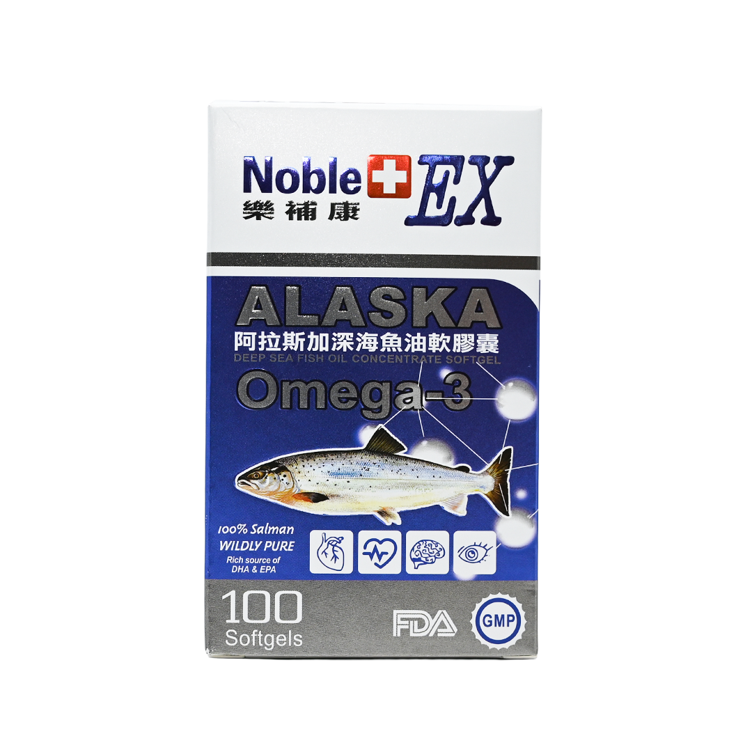 美國樂補康阿拉斯加深海魚油軟膠囊 100粒