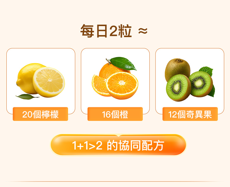 樂補康高級玫瑰果維他命C 100粒